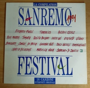 Various ‎– Sanremo Festival 1991 Italy 1991 LP Compilation - Imagen 1 de 4