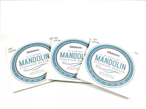D'Addario Mandolin Strings 3 Sets EJ73 (formerly J73) Light .010-.038 - Picture 1 of 5