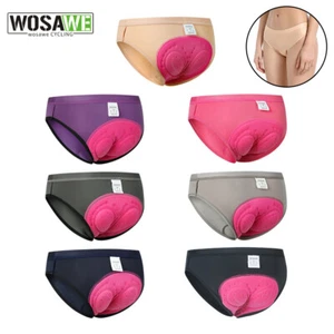 WOSAWE Women's Cycling Underwear 3D Padded Breathable Girls Road Bike Underpants - Picture 1 of 19