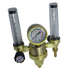 Argon Ar  Meter Cylinder  Pressure Regulator Reducer Double Gauge