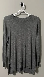 NWT Worthington XL Women’s Tunic Sweater Long Sleeve Gray - Picture 1 of 6