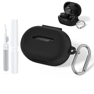 for Bose New QuietComfort Earbuds (2024) Case Cover with Cleaning Kit, Soft S... - Picture 1 of 7