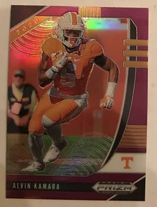 ALVIN KAMARA 2020 PANINI PRIZM DRAFT PICKS BLUE PRIZM Refractor  #6 Tennessee - Picture 1 of 2