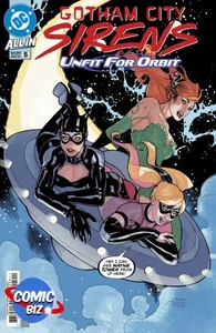 GOTHAM CITY SIRENS UNFIT FOR ORBIT #5 (2025) 1ST PRINTING MAIN COVER DC - Picture 1 of 1