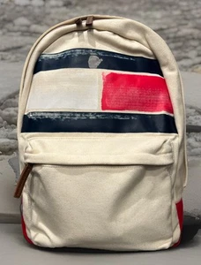 TOMMY HILFIGER Men's Simon Colorblocked Backpack Bag Laptop EUC purse Crossbody - Picture 1 of 24