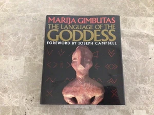 THE LANGUAGE OF THE GODDESS: Unearthing Hidden Symbols Marija Gimbutas UNREAD - Foto 1 di 3
