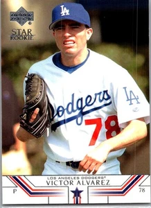 Victor Alvarez #516 2002 Upper Deck Rookie Los Angeles Dodgers - Picture 1 of 2