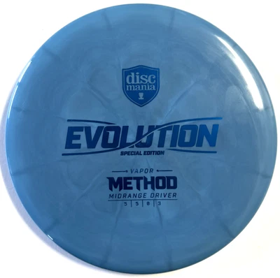 Discmania Evolution Special Edition Vapor Method Midrange Driver Blue 177g New - Image 1 of 3
