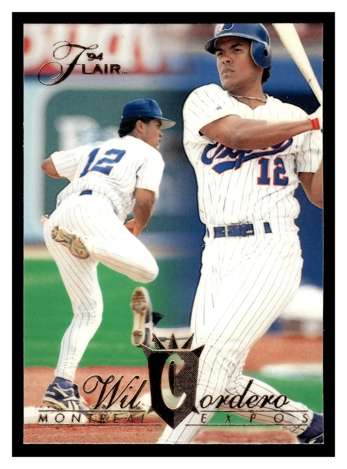 Wil Cordero #187 1994 Flair Montreal Expos - Image 1 of 2