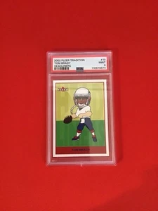 2002 Fleer Tradition Headliners Tom Brady #19 PSA 9 - Picture 1 of 2