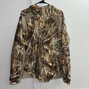 Shield Series Blocker S3 Drencher Jacket with Hood Real Tree Edge Size Large - Picture 1 of 9