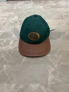 Vintage 1999 Masters Golf Hat Faux Leather Bill and Adjustable Strap Rare - Picture 1 of 10