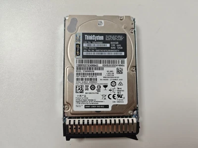 7XB7A00025 For ThinkSystem 2.5" 600GB 10K SAS 12Gb Hot Swap 512n HDD FRU 00YK014 - Image 1 of 4
