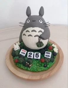 Studio Ghibli Perpetual Calendar My Neighbor Totoro Wild Strawberry and Totoro - Picture 1 of 3