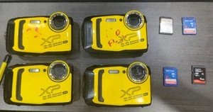 Fujifilm Finepix XP140 Waterproof Digital Cameras Yellow - Used - Tested- Workin - Picture 1 of 8