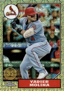 Yadier Molina / 2022-23 Topps Chrome 35th Anniversary #T87C-4 - Picture 1 of 2