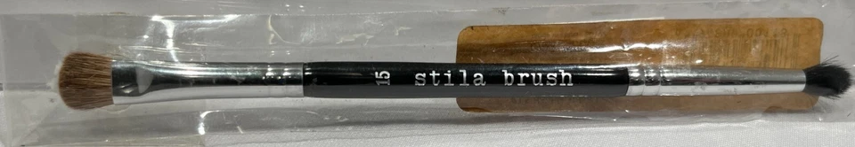 Cepillo de Maquillaje Stila - Cepillo de Doble Cara para Pliegue y Forro Nº 15 Foto 1 de 1
