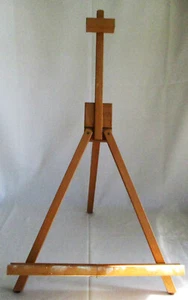 Cavalletto da tavolo in legno per pittore regge da 14 a 27 pollici per pittura - Foto 1 di 10