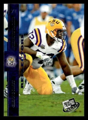 Glenn Dorsey 2008 Press Pass Reflectors Blue  Card #1 LSU Tigers - Image 1 of 2