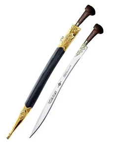 Wooden Handle Yatagan Sword - Picture 1 of 5