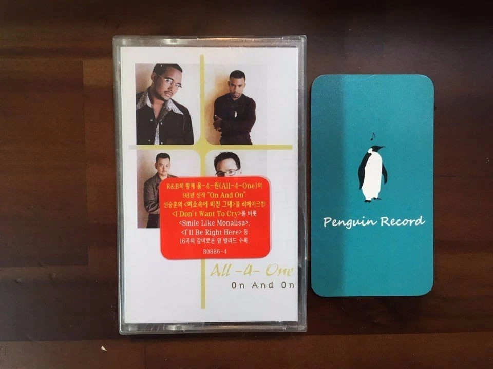 All-4-One - On And On CASSETTE TAPE KOREA EDITION SEALED - Image 1 of 3