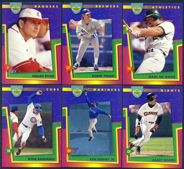 Greg Vaughn #72 1993 Fun Pack - Image 1 of 1