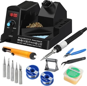 SOLDERING IRON STATION WELLER Temperature Adjustable Rapid Heating Bracket Kit - Picture 1 of 7