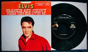 ELVIS PRESLEY~Frankie And Johnny ✦ Great Picture Sleeve+45~RCA VICTOR #47-8780 - Picture 1 of 2