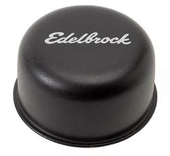Edelbrock 4403 Pro-Flo Black Valve Cover Breather - Image 1 of 2