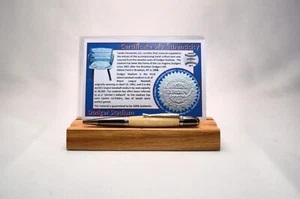 Pen Made From A LA Dodgers' Dodger Field Wooden Stadium Seat - Picture 1 of 9