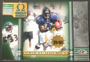 Priest Holmes 1999 Pacific Omega Premiere Date Parallel #18 (39/60) Ravens - Picture 1 of 2