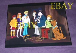 Scooby Doo Laurel Hardy RARE signed voice Jim MacGeorge TV Hanna Barbera 1970s - Picture 1 of 2