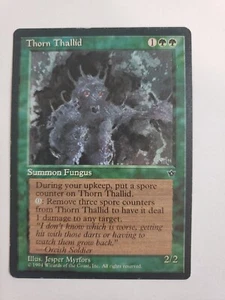 MTG Magic The Gathering Card Thorn Thallid Summon Fungus Green Fallen Empires  - Picture 1 of 2
