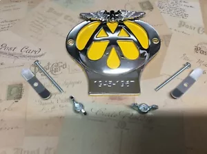 CLASSIC AA CAR BADGE SERIAL 1945 -1967 IN GREAT CONDITION AS PER PHOTO - Picture 1 of 3