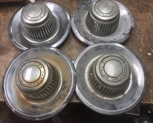 Original Set of 4 1968-69 Chevy Corvette Wheel Center Hub Caps - Picture 1 of 10