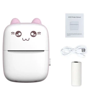 Portable Mini Thermal Bluetooth Cell Phone Photo Small Pocket Printer - Picture 1 of 14