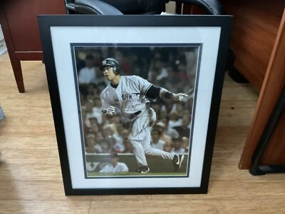 Alex Rodriguez ARod signed framed 16x20 photo NY Yankees 600 th HR RARE - Image 1 of 4