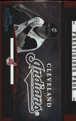 2005 Playoff Prestige Prestigious Pros Orange #41 Victor Martinez /500 - NM-MT - Image 1 of 2