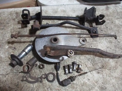 Suzuki RV125 1973 buje de freno trasero varilla pedal interruptor estriba montaje manual del propietario Foto 1 de 4