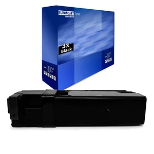 3x Europcart Cartouche C13S050630 Noir F R Epson Aculaser CX-29-DNF - Photo 1/3