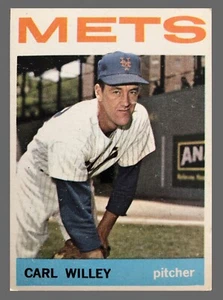 1964 Topps #84 • Mets de Nueva York - Carl Willey - Imagen 1 de 2