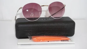 IC Berlin New Sunglasses Pampeo Mobro Circle Bronze Grey 51 19 145 - Picture 1 of 12