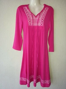 Strandkleid Sommerkleid Tunika Stretchkleid Jersey Minikleid Kleidchen Longshirt - Bild 1 von 3