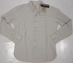 LEVI'S Sunset Japanese Selvedge Silk One Pocket Shirt-L-NEW-$128-levis button up - Picture 1 of 4