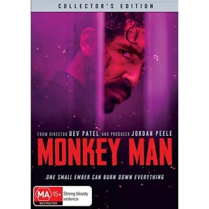 Monkey Man - Collector's Edition DVD BRAND NEW Region 4 - Picture 1 of 1