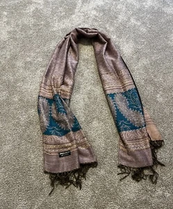 pashmina cashmere scarf wrap shawl With fringe - Picture 1 of 12