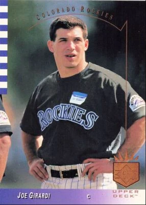 1993 SP Joe Girardi Colorado Rockies #221 - Image 1 of 2