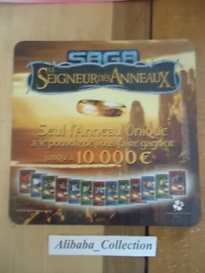 PUB RAMASSE MONNAIE FDJ FRANçAISE DES JEUX TICKET GRATTER SEIGNEUR ANNEAUX - Foto 1 di 1