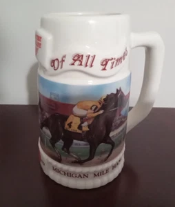 VINTAGE 1989 LADBROKE DRK (DETROIT RENNSTRECKE) 40 JAHRESTAG BIER STEIN - Bild 1 von 5