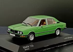 1/43 BMW 520 (E12) Green 1974 Minichamps - Picture 1 of 8